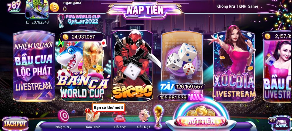 789Club - Sân chơi game đổi thưởng uy tín số 1 Việt Nam 3 Cổng game chất lượng nhận được rất nhiều sự tin tưởng của người chơi