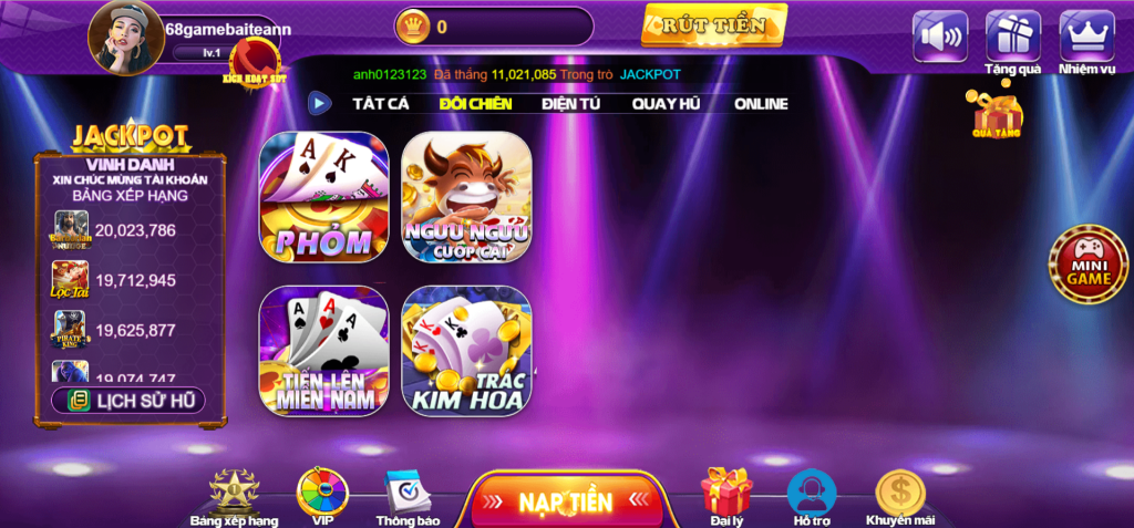 Cập nhật cách liên hệ cổng game 68 game bài nhanh chóng 1 Giới thiệu thông tin tổng quan về cổng game 68 game bài