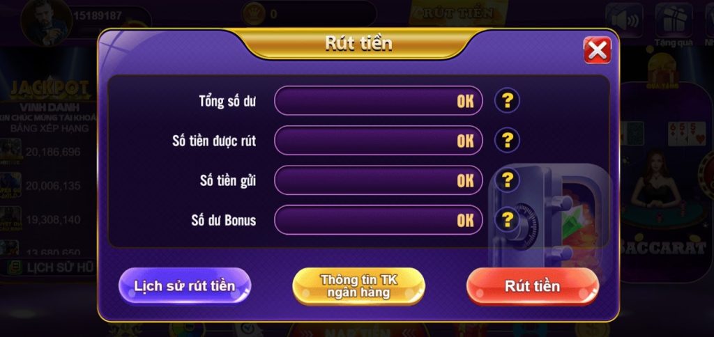 Cách rút tiền 68 game bài đơn giản, dễ dàng về tài khoản 3 Hướng dẫn cách rút tiền 68 Game bài đơn giản, dễ dàng