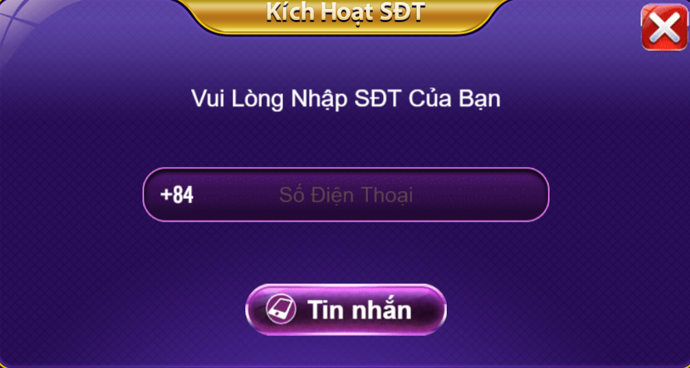Đăng ký 68 game bài - Nhận thưởng 200k ngay hôm nay 6 Nhập số điện thoại để đăng ký