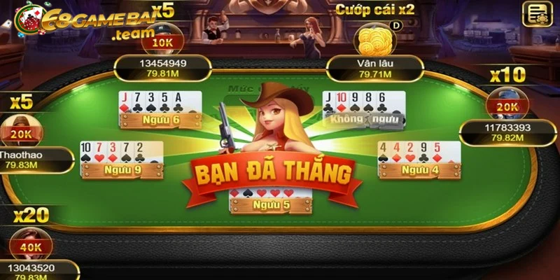 Ngưu Ngưu Cướp Cái - Tựa game đặc sắc, ấn tượng cho bet thủ 4 Trải nghiệm tựa game tại 68 game bài vô cùng đơn giản, nhanh chóng với 3 bước