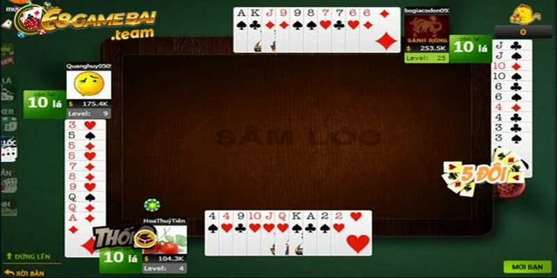 Sâm Lốc 68 game bài - Tựa game đặc sắc và cực hấp dẫn 39 Sâm Lốc là một trò chơi dân gian phổ biến ở miền Bắc sử dụng bộ poker 52 lá