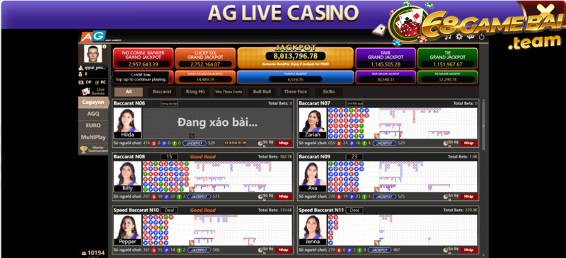 Baccarat thông tấn 68 game bài - Tựa game xanh chín số 1 Việt Nam 11 Tựa game có sự đối kháng cao