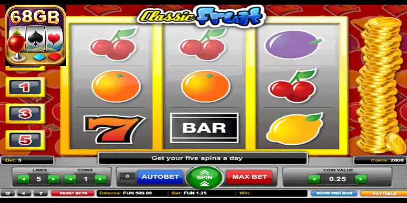 Classsic fruits 68 game bài - Hướng dẫn đặt cược nhanh 40 Bạn không nên đặt quá nhiều tiền vào một cửa duy nhất