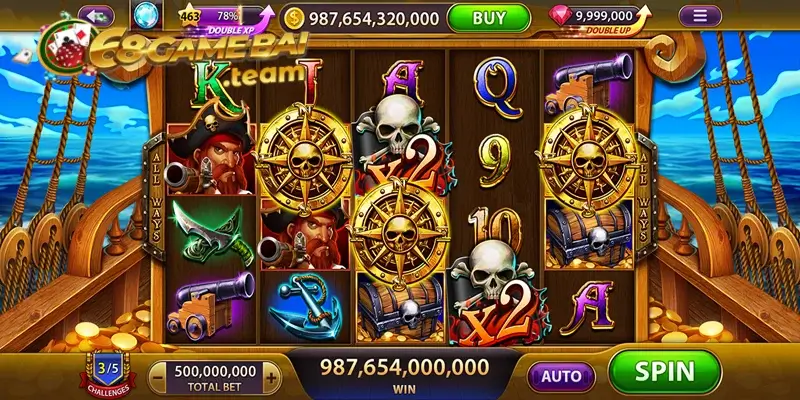 Pirate King 68gamebai - Khám phá cơ hội nhận Jackpot khủng 3 Tựa game sở hữu tính năng quay thưởng thu hút